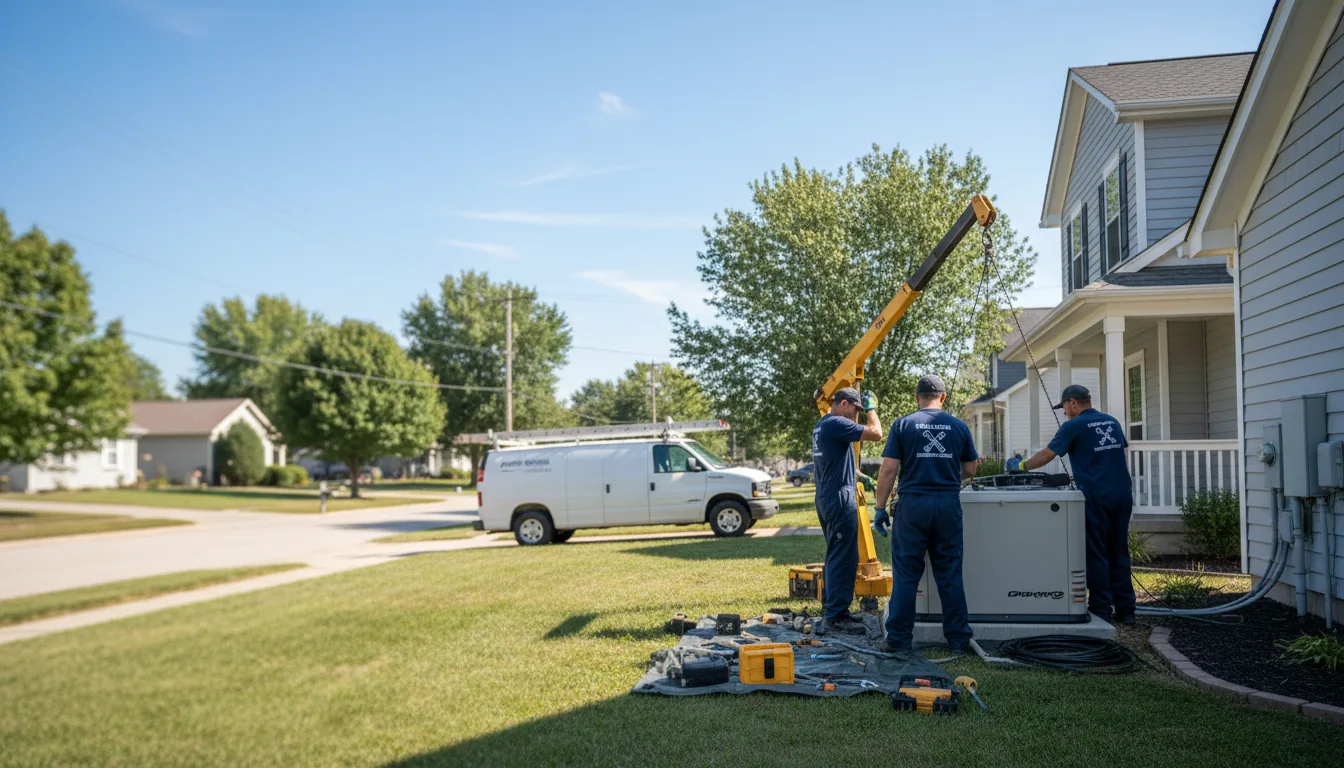 Generator Installation in Saint Landry, LA near me